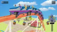 Roller Coaster 3D Game Sim - Crazy Roller Coaster Screen Shot 3
