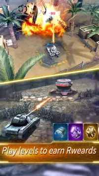Tank War-Real time 5v5 battle Screen Shot 1