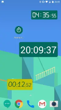 Floating Timer - clock, timer and stopwatch Screen Shot 2