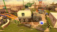 USA Army Truck Drive Simulator Screen Shot 0