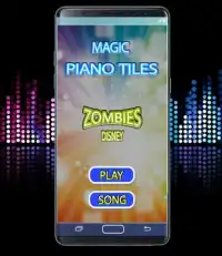 Disney's Zombies Magic Piano Tiles Screen Shot 0