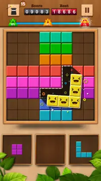 Wood Color Block: Puzzle Game Screen Shot 2