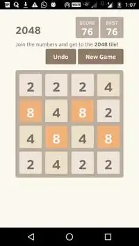 2048 Improve mind and memory Screen Shot 0