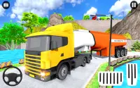 Oil Tanker Cargo Truck 3d - Free Real Truck Games Screen Shot 3