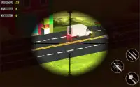 Trafic Hunter Sniper -Free Screen Shot 1