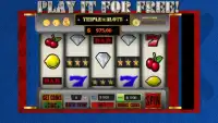 Triple Star Slot Machine Screen Shot 3