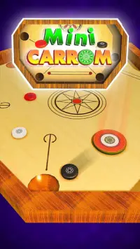 Mini Carrom Board: King Of Pool Games Screen Shot 1