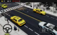 مجنون مدينة تاكسي محاكاة القيادة 2020: تاكسي ألعاب Screen Shot 0