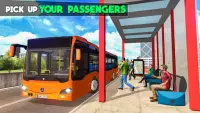 Bus Coach Driving Simulator 3D ألعاب مجانية جديدة Screen Shot 0