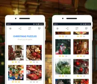 Puzzle świąteczne: inteligentne gry mozaikowe Screen Shot 8