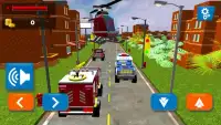 Toy City Car Subway Traffic Racing Screen Shot 3