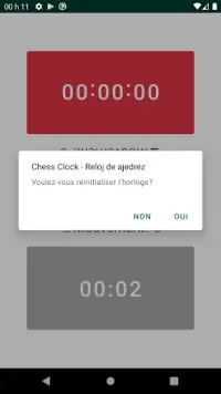 Horloge d'échecs Screen Shot 4