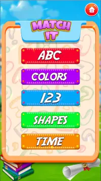 Matching Game for Kids: ABC Master App Screen Shot 2