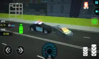 polícia patrol simulador carro Screen Shot 1