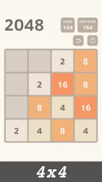 2048 Number Puzzle Game Screen Shot 1