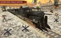 WW2 Army Train Driving War Shooting Train Games Screen Shot 7