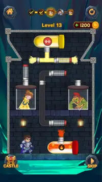 Hero Pipe Rescue: Water Puzzle Screen Shot 4