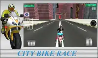 كبار التحدي: مدينة دراجة سباق Screen Shot 1