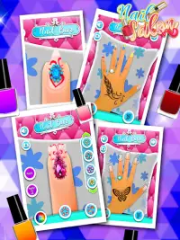 Jojo Nail Salon- A Nail art and design girls game Screen Shot 1