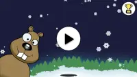 Снежки - простые веселые игры Screen Shot 0