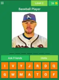 Baseball Player Quiz Screen Shot 4