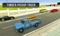 truk penebang simulator mengemudi 3d game Screen Shot 3