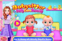 Babysitter Daily Care Nursery-Twins Grooming Life Screen Shot 2
