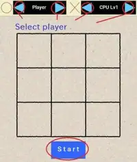 Tic Tac Toe Screen Shot 0