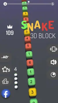 3D Snake Screen Shot 0