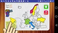 Juego del Mapa de Europa Screen Shot 1