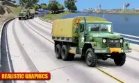 dirigir exército caminhão 3d m Screen Shot 2