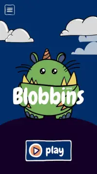 Blobbins 2048: A Blob Game Screen Shot 1