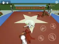 Noodleman Gang Fight:Fun .io Games of Beasts Party Screen Shot 6