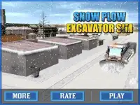 Snow Plow Escavadeira Sim Screen Shot 3