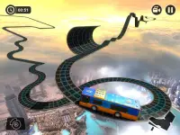 Trek Simulator Mengemudi Bus Impossible Sky Bus Screen Shot 8