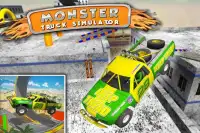 Off Road 3D Monster Truck Sims Screen Shot 0