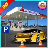 Gas Station Car Parking Sim