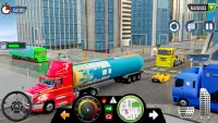 Oil Tanker Truck Games Sim Screen Shot 1