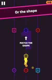 ColorShape - Endless reflex game Screen Shot 6