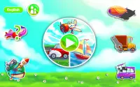Изучаем виды транспорта - развивающая детская игра Screen Shot 0