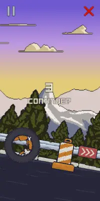 Downhill Death Tire Screen Shot 3