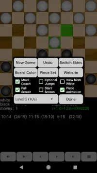 Checkers for Android Screen Shot 2