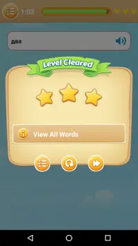 Russian Game: Word Game, Vocabulary Game Screen Shot 2