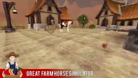 Farm Horse Simulator Screen Shot 2