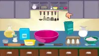 आइस क्रीम खाना पकाने - डोनट्स खेल Screen Shot 1