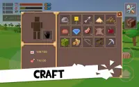 Crafting Survival: Pixel World Screen Shot 1