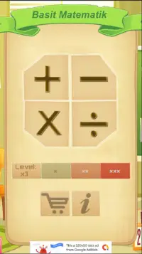 Basic Math  - 4 Operations Game Screen Shot 0