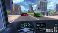 Modern Bus 3D Parking Games Screen Shot 1