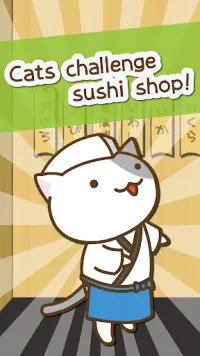 cat's sushi shop Screen Shot 0