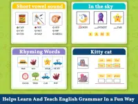 English Grammar and Vocabulary for Kids Screen Shot 5